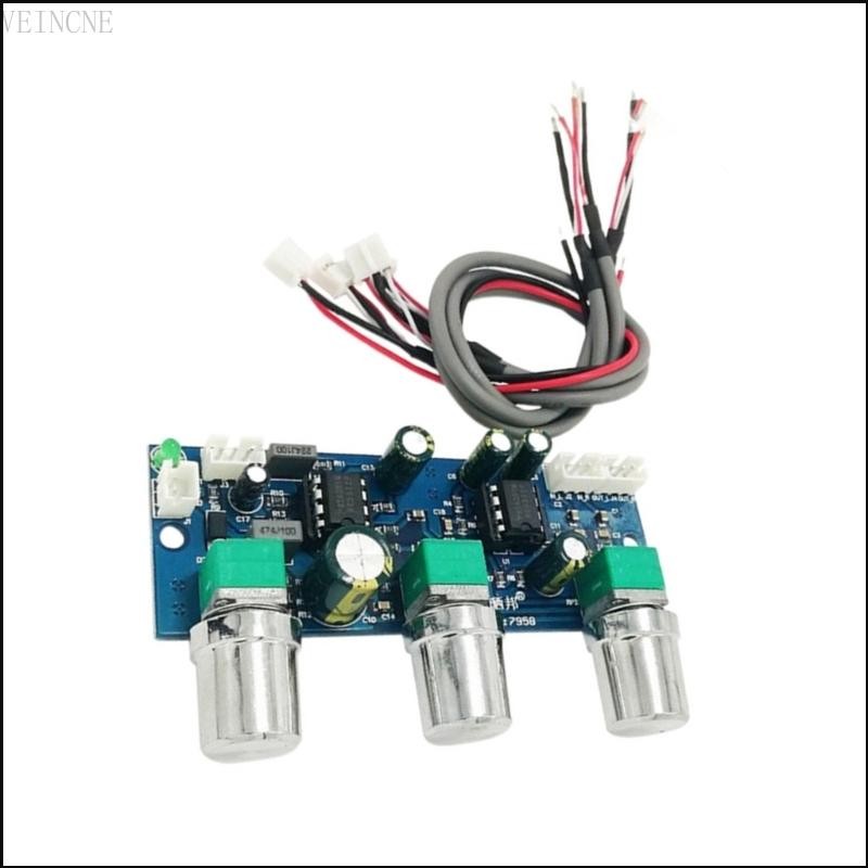 VEIN NE5532 2 1CH Preamp Module Điều khiển tông màu thụ động và mạch lọc loa siêu trầm