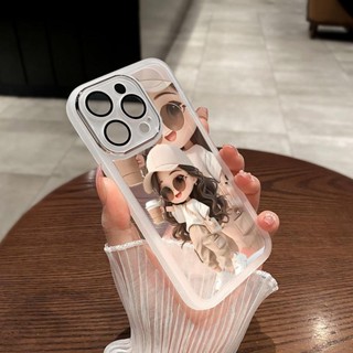  Ốp lưng chống sốc cho ốp điện thoại iphone 11 7   8 Plus   xs   12   13   14   15 pro max nghệ thuật đơn giản chống thấm nước di động trang bị màng bảo vệ ống kính phụ kiện 