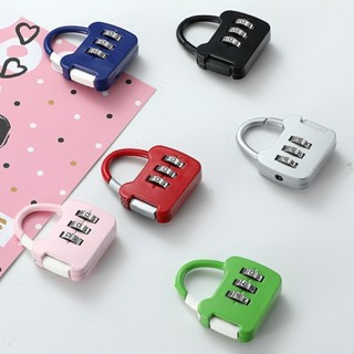 3 Chữ Số Bền Mã Mật Mã Khóa Mini Hành Lý Ốp Lưng Móc Khóa Ba Lô Khóa Móc Gài SA888