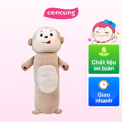 Thú nhồi bông gối ôm 4 chiều khỉ con (TM)