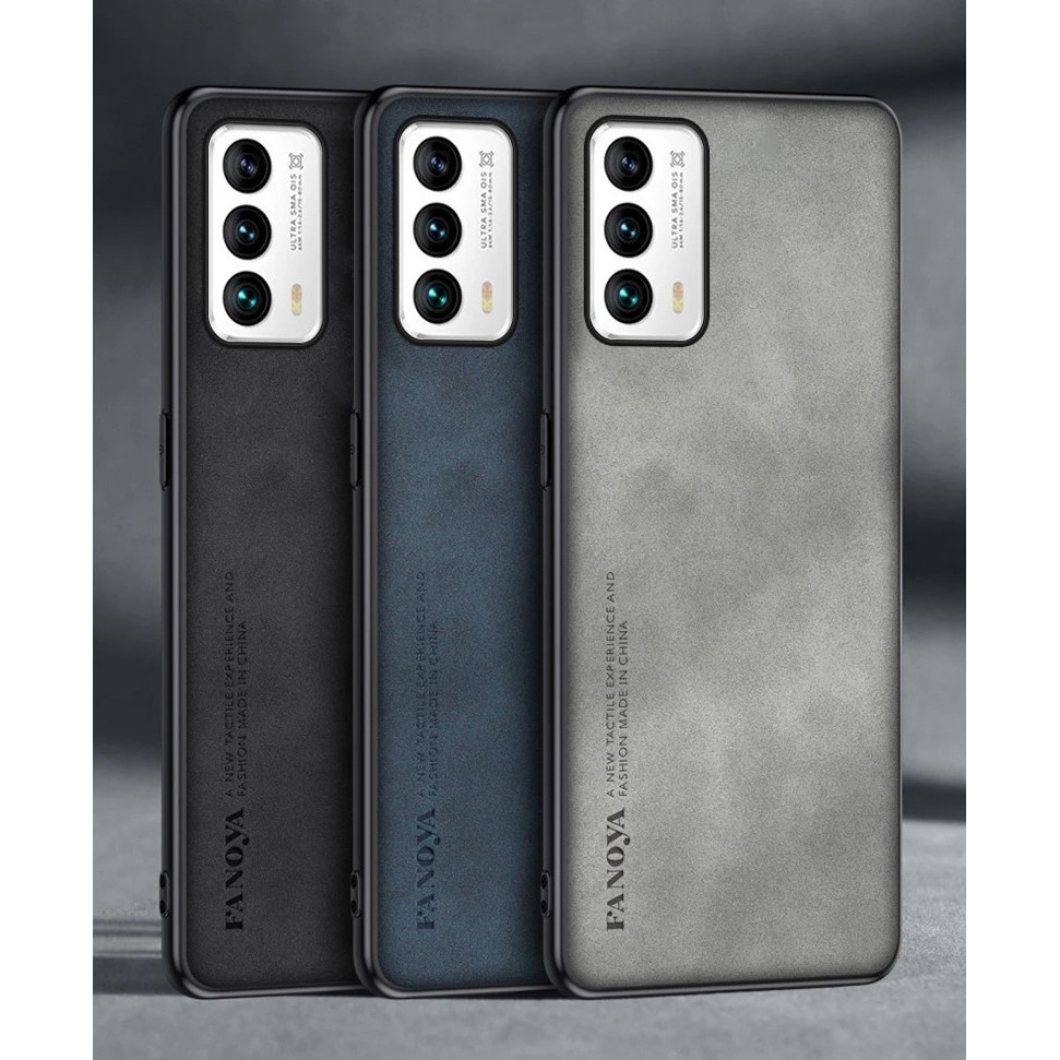 Ốp Da PU Sang Trọng Cho Meizu 18 18S Pro 18X Bao Silicon Mờ Bảo Vệ Chống Sốc Ốp Lưng Điện Thoại Meiz