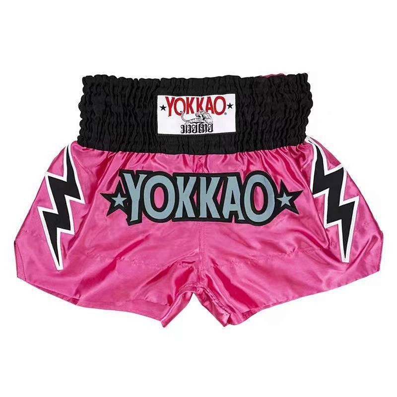 Muay Thai Shorts Men's and Women's Boxing Fighting Shorts Running Sports Fitness Fight Training Shor