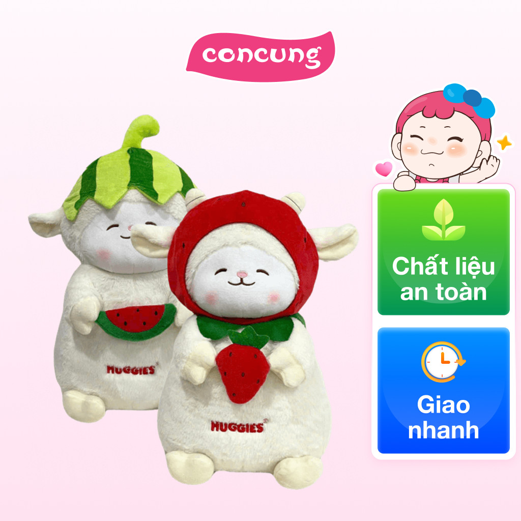Quà tặng Huggies - Gấu bông Christmas