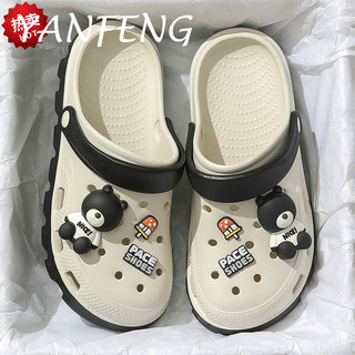 YANFENG  dép cross đế cao 6cm Dép sandal nữ dép đi biển Dễ dàng phối đồ Đa dạng Mềm mại Chất lượng cao XBT24706MM 28Z240711