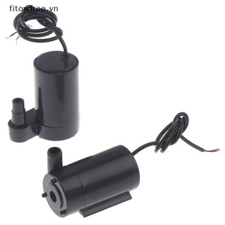 Máy bơm động cơ không chổi than tiếng ồn thấp Pre DC 5-12V Máy bơm nước chìm Mini Mini 3L / phút COD