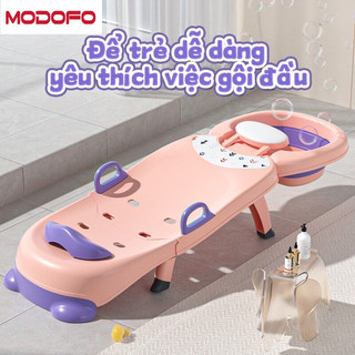 【1 year warranty】ghế gội đầu cho bé Cỡ Đại, Gấp gọn ghế gội đầu Với chậu rửa đầu Có Tấm Lót Đỡ Gáy Bé Khôn
