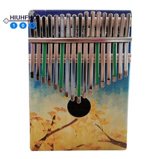Đàn Piano ngón tay cái 17 phím có hướng dẫn học tập và đàn Piano ngón tay bằng gỗ Mbira Quà tặng cho trẻ em Người lớn mới bắt đầu ()