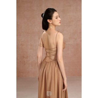 Váy Maxi Hở Lưng Đan Dây DN0672