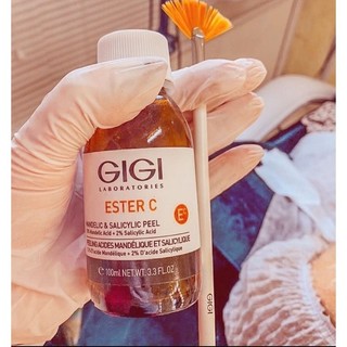  Tinh chất làm sáng da GIGI Ester C Mandelic 13% & Salicylic 2% Peel 10ml 