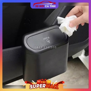 Thùng Rác Mini Để Trên Xe Ô Tô, Hộp chứa Rác Đa Năng Văn Phòng tiện dụng đơn giản gọn nhẹ chất liệu bền bỉ dày dặn
