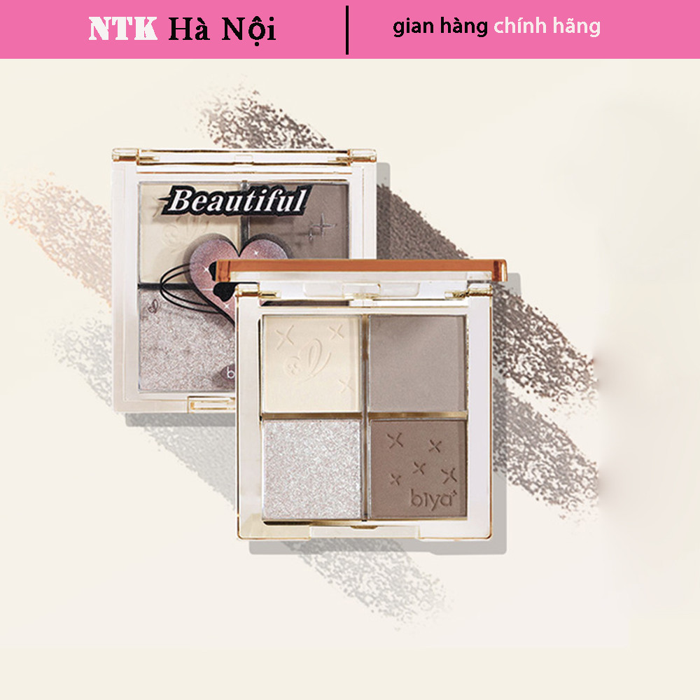 Bảng Phấn Bắt Sáng Tạo Khối Biya Trang Điểm Mặt Lên Màu Chống Nước Lâu Trôi