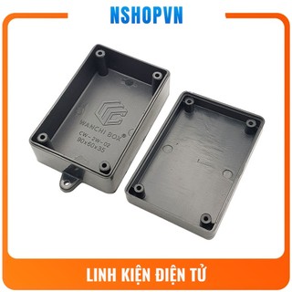 Hộp nhựa 2 quai 78x50x30mm | 90x60x35mm