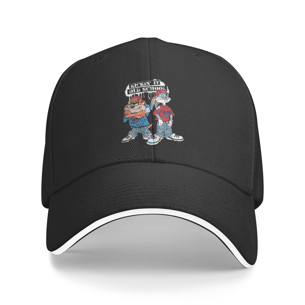 Mũ bóng chày 100% Cotton thời trang Taz & Bugs Bunny Old School