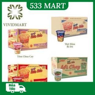Thùng 24 ly mì ly Hảo Hảo 67g