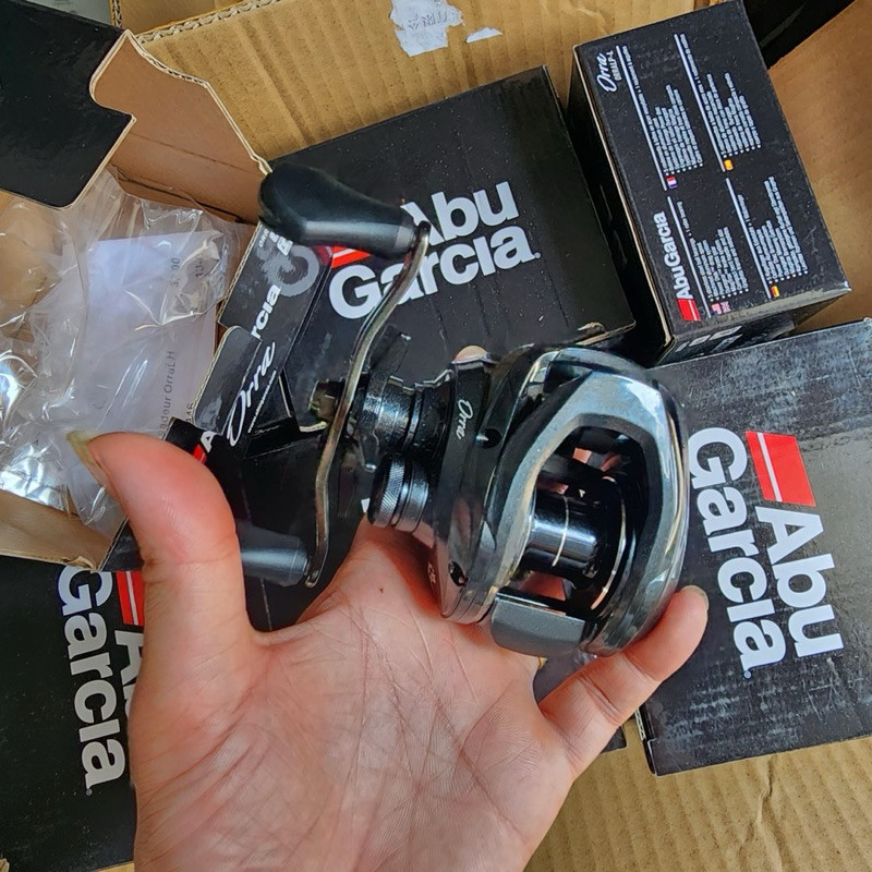 Máy Câu Ngang Abu Orca Chính Hãng- Máy Câu Cá Abu Garcia Cao Cấp Tay Trái, Tay Phải tuannghiafishing