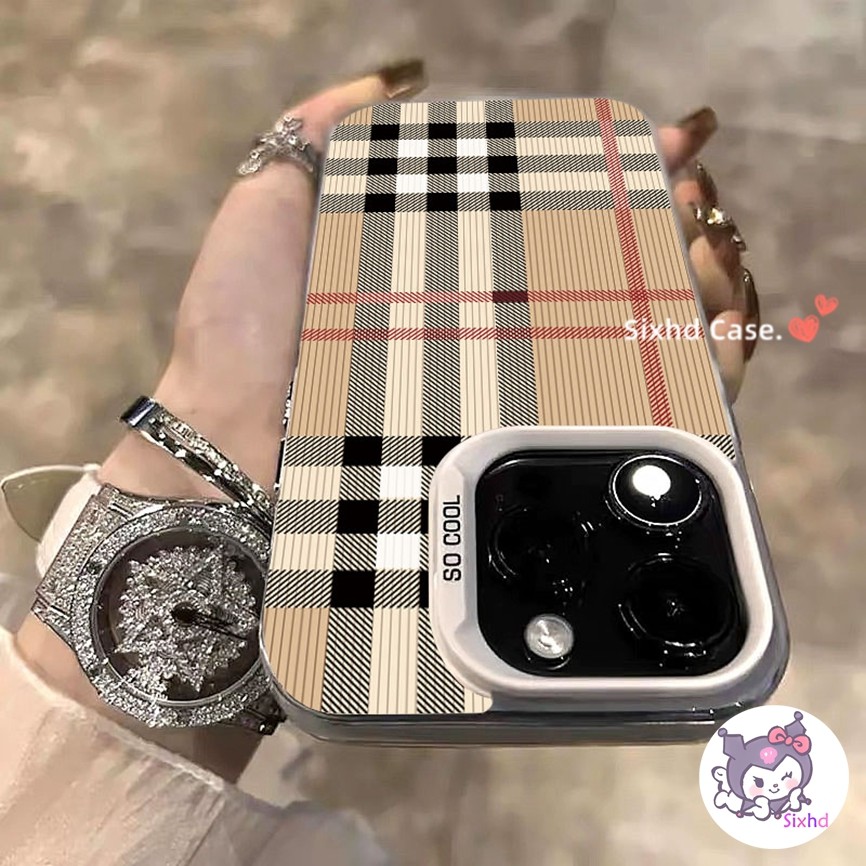 Ốp Lưng Realme Note 50 C51 C53 C21Y C67 C65 C63 C35 C11 C30S C55 C33 C25Y C30 C25 C15 C12 C3 5i 5s 6i 8i 8Pro Narzo50i 50A Vỏ Cứng Mờ Mờ Sang Trọng Họa Tiết Kẻ Sọc Retro