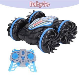 BabyGo Xe đổ bộ RC đóng thế sạc USB hai mặt điều khiển từ xa 2.4G cho trẻ em