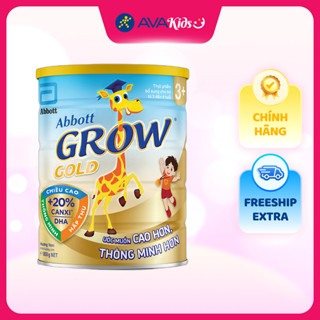 Sữa bột Abbott Grow Gold 3+ hương vani 850g (3 - 6 tuổi)