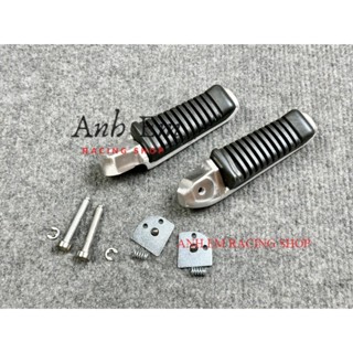  Gác Chân Sau Kiểu Su Hayate tặng kèm cốt inox Gắn Xe Honda Wave Dream Future Vario 