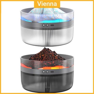 Máy tạo độ ẩm núi lửa 1.5L Máy khuếch tán tinh dầu Máy tạo độ ẩm phun sương Máy khuếch tán hương thơm