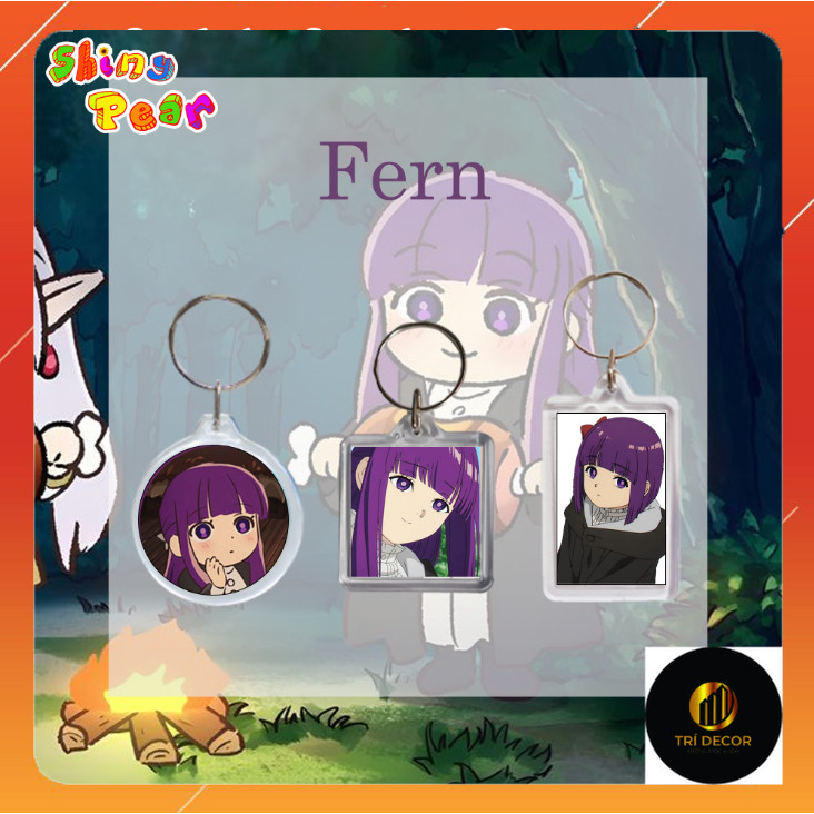 [Sousou No Frieren] - Móc khóa/Móc chìa khóa mica Fern - Pháp sư tiễn táng anime/manga Sousou No Fri
