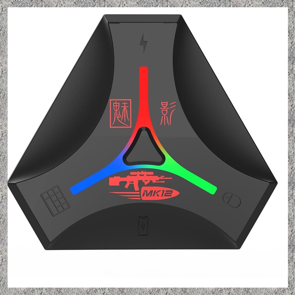 1 Miếng MK12 Cắm Và Paly Tay Cầm Chơi Game Bộ Điều Khiển Di Động Bàn Phím Chơi Game Chuột Chuyển Đổi