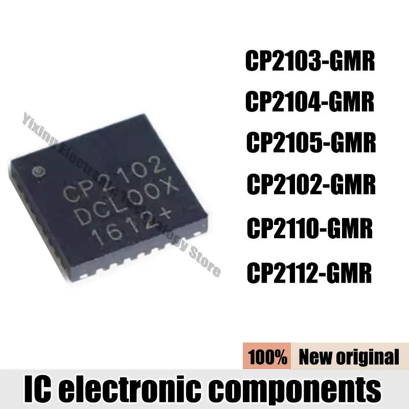 1-5 CÁI CP2102-GMR CP2104-GMR CP2105-GMR CP2103-GMR CP2102 CP2103 CP2104 CP2105 QFN28 / 24 chip IC