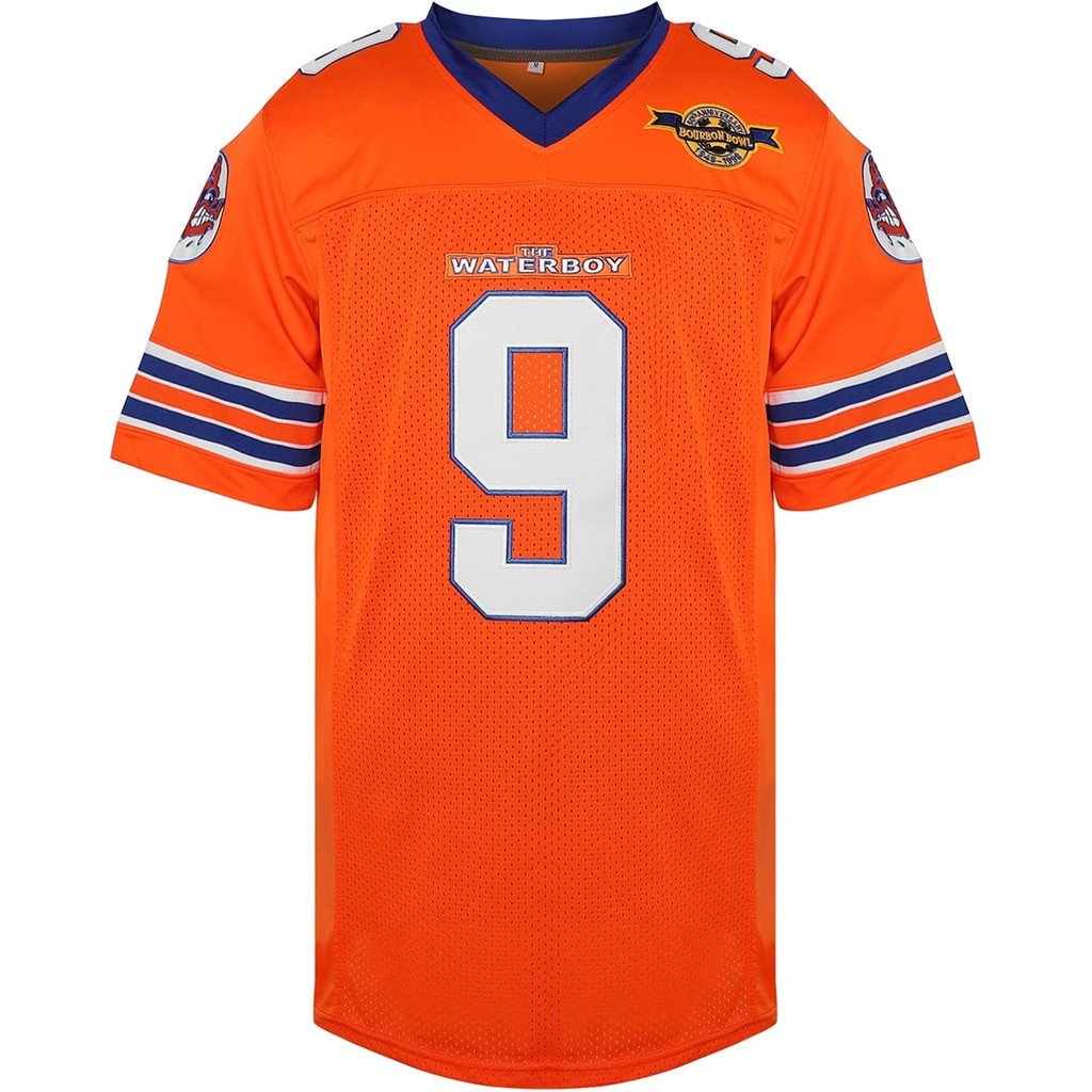 Phoneutrix Bobby Boucher 9 The Waterboy Adam Sandler Phim Bùn Chó Bourbon Bát Bóng Đá Jersey