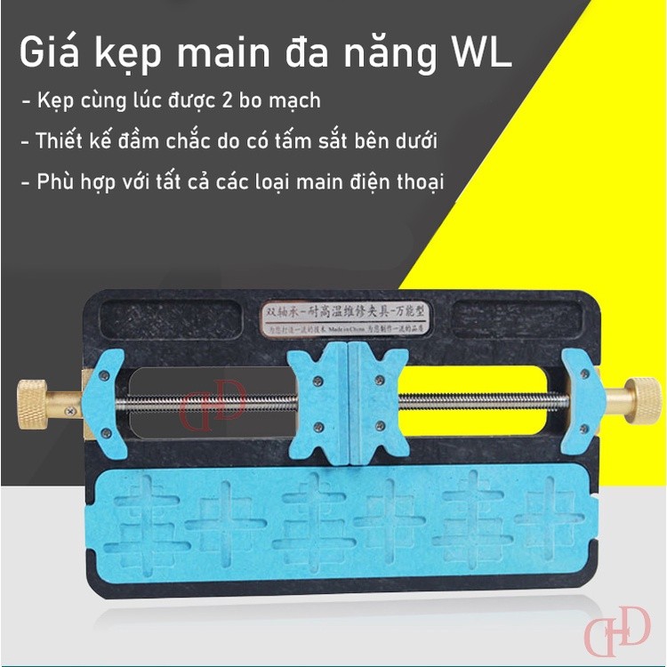 Giá Kẹp Main đa năng xiết 2 đầu chính hãng WL