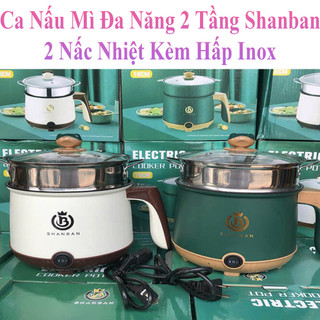 CA NẤU MÌ SIÊU TỐC - 18CM - CÓ VỈ HẤP TRỨNG