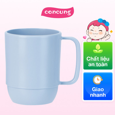 Cốc nước cao Amori 350ml (INC, Xanh nhạt)