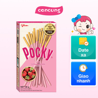 Bánh que Pocky vị dâu