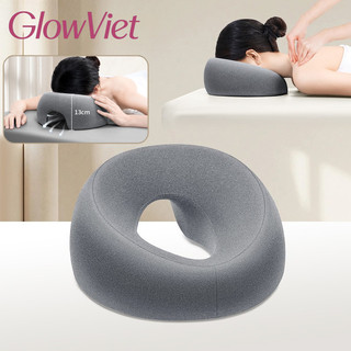  Gối úp mặt Công thái học Memory Foam thoáng khí hỗ trợ massage mặt & cổ toàn diện 