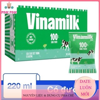 Sữa Tươi có đường Vinamilk bịch 220ml