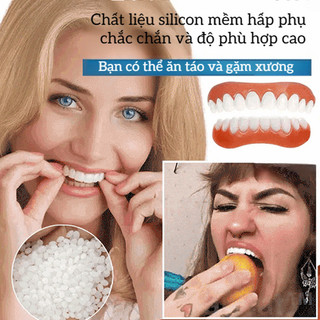 ⚡Răng giả Perfect Smile/ Răng giả cho cả nam và nữ/ răng giả gắn vào/ Phù hợp với răng nhanh chóng/ Sự thoải mái tự nhiê