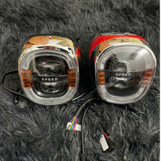  Đầu đèn Milan to xe điện 133 Giant 133s 133S Plus. M133 mini Plus đời mới hoặc xe Milan BH 6 Tháng SL6 