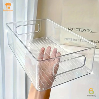  Kittenbaby Acrylic Hộp Bảo Quản Mỹ Phẩm Để Bàn Hộp Nhựa Trong Suốt Ký Túc Xá Hộ Gia Đình Mặt nạ Da Hộp Tủ Lạnh Hộp Bảo Quản Mới 