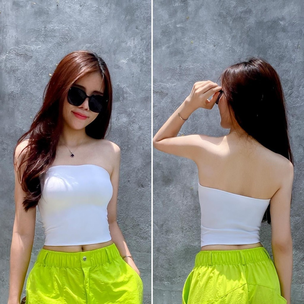 Áo Quây Croptop cho nữ A136 Gladimax Thun cotton dày dặn, co giãn, phong cách trẻ trung năng động | BigBuy360 - bigbuy360.vn