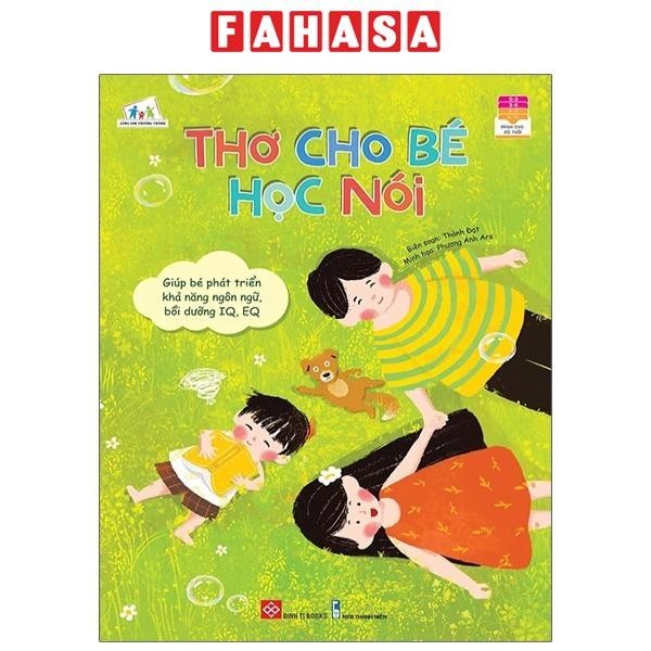 Sách Thơ Cho Bé Học Nói