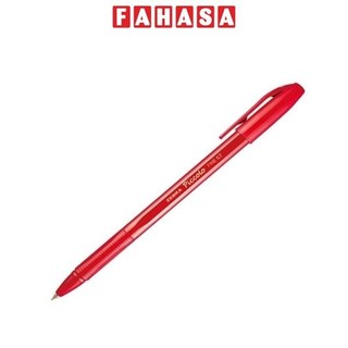 Bút bi 0.7 mm zebra piccolo c-ba37-za-r - mực đỏ