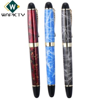 Wapkty Văn Phòng Kinh Doanh Bút, Kim Loại 5.43 X 0.55 Inch Quà Tặng Chữ Ký Bút, Đa Năng Màu Xám Đá Cẩm Thạch Đỏ Hoa Băng Xanh Bầu Trời Trắng Mây Thư Pháp Bút Văn Phòng