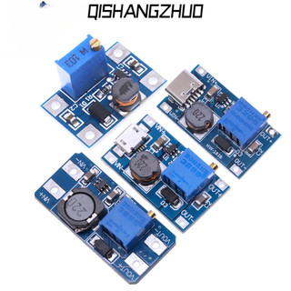 Mt3608 type-c / micro 2a max dc-dc mô-đun nguồn tăng cường sx1308 mô-đun nguồn tăng áp 3-5v đến 5v / 9v / 12v / 24v bảng tăng áp có thể điều chỉnh