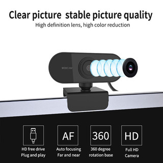 Webcam 1080P Full HD Web Camera USB Cắm Web Cam