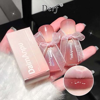  Gương Son Bóng Nước Thủy Tinh Thạch Môi Trà Sữa Màu Son Môi Trang Điểm Môi 