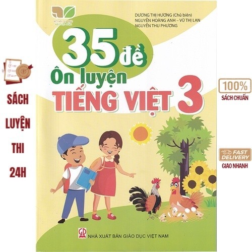 Sách - 35 đề ôn luyện Tiếng Việt 3 (Kết nối tri thức với cuộc sống)
