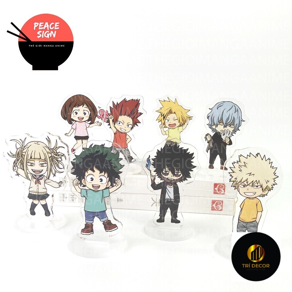 ( CASUAL ) Mô hình mini BOKU NO HERO ACADEMIA Standee Học Viện Anh Hùng anime chibi mica
