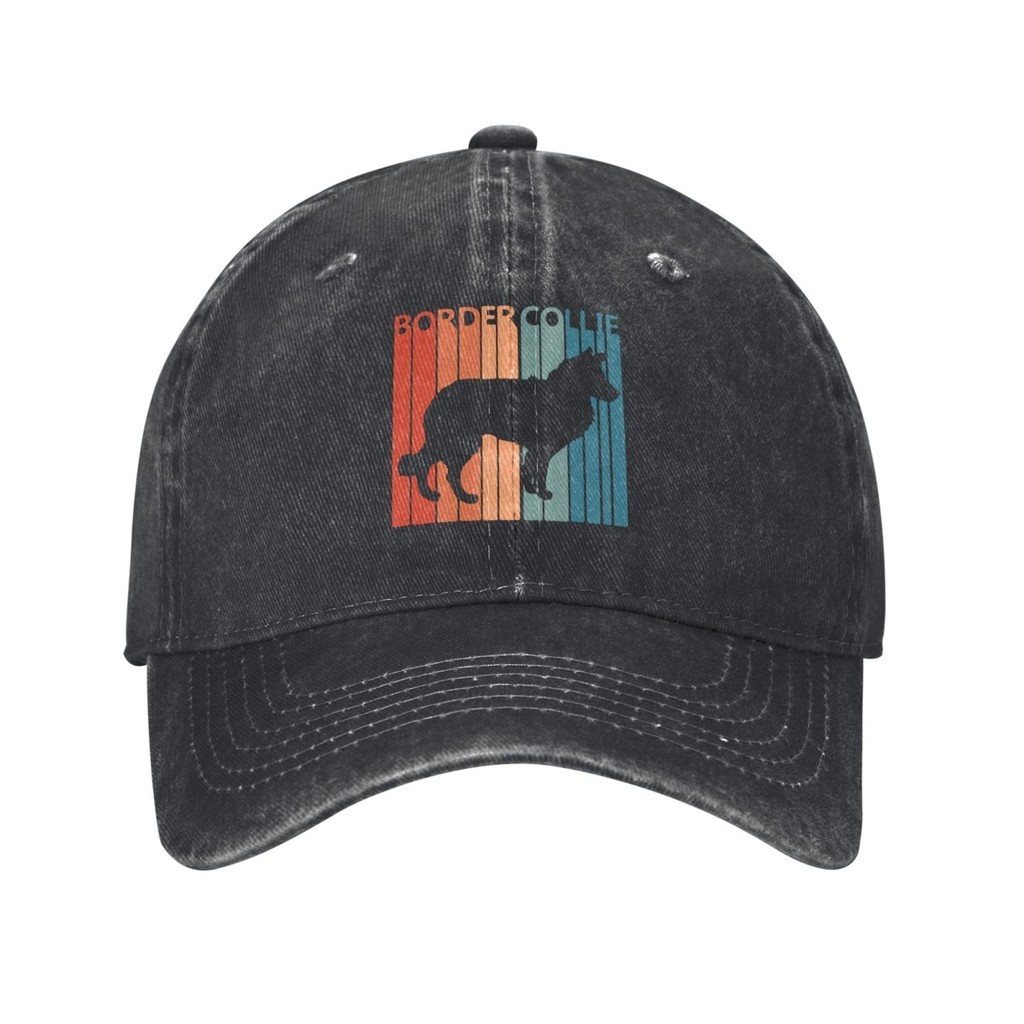 Border Collie Dog PuppyClassic Phong cách thời trang Mũ bóng chày Cotton