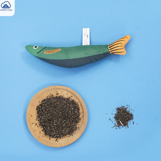  Đồ chơi cho mèo CHONGTAOQI - Cá hải sản Catnip Tự làm giảm sự nhàm chán Mài răng Chống cắn Teaser Mèo Hiện vật 