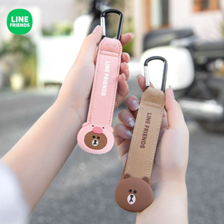  Dễ Thương Gấu Nâu Móc Trước Pin Đa Năng Ô Tô Punch-Free Bé Tự Xe Máy Túi Mũ Bảo Hiểm Nặng 