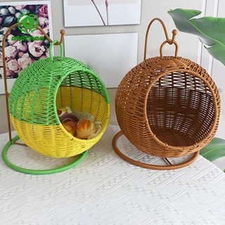 Giỏ dệt tay Aternee, Giỏ treo trái cây, Treo trang trí cho
